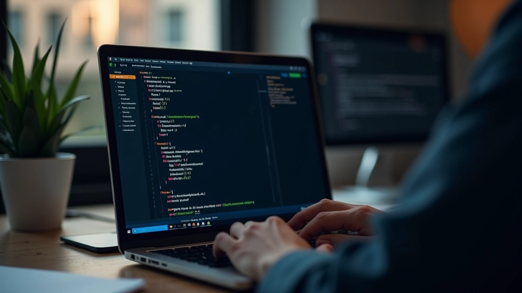 Python code editor showing scikit-learn linear regression implementation with stock data